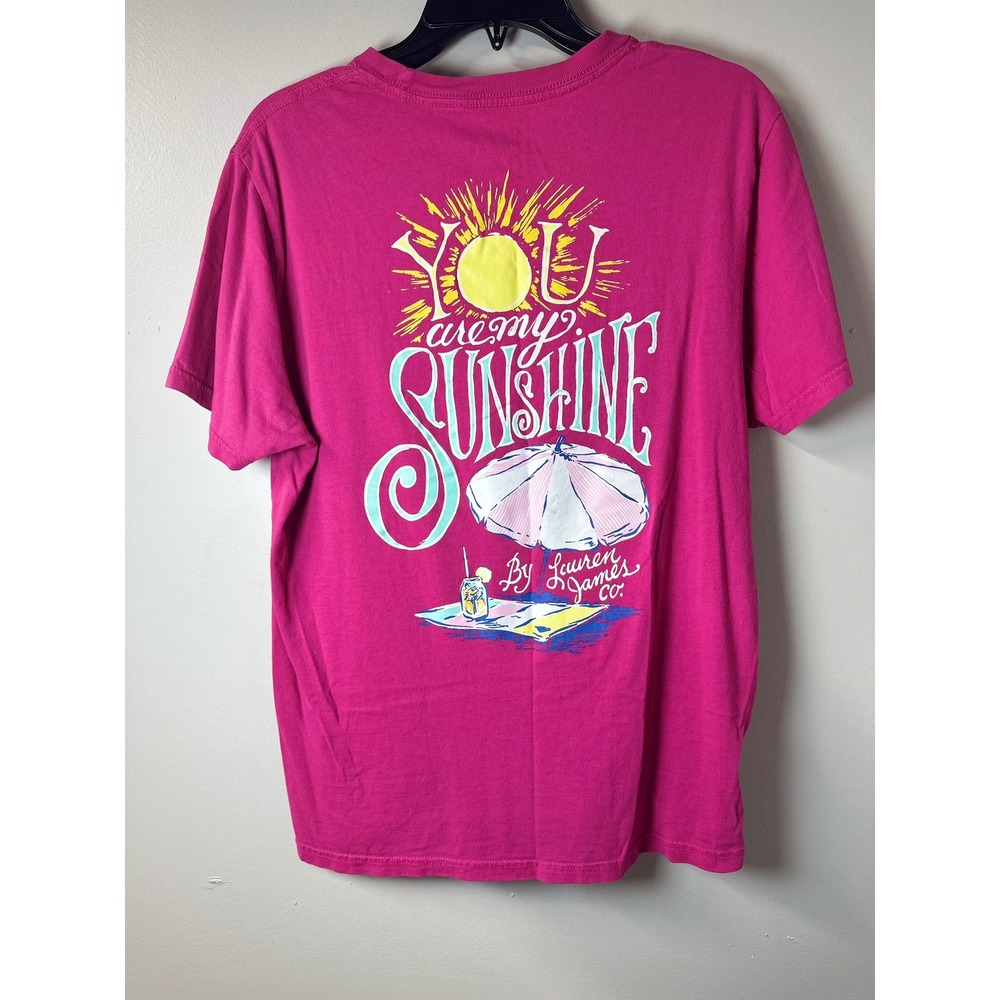 Lauren James | You Are My Sunshine Pocket T-Shirt | Size L